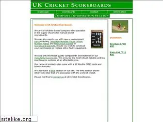 cricketscoreboards.co.uk