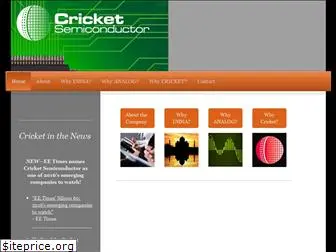 cricketsemiconductor.com