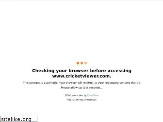 cricketviewer.com
