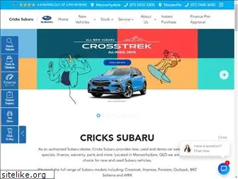 crickssubaru.com.au