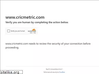 cricmetric.com