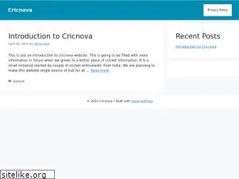 cricnova.com