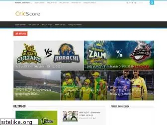 cricscore.org