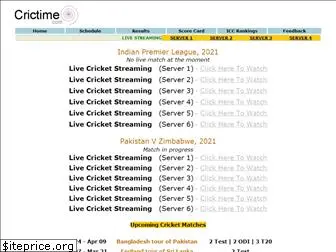 crictime.co