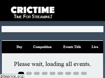 crictime.io
