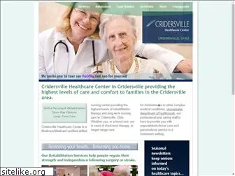 cridersvillehealthcare.com