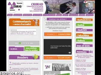 criirad.org