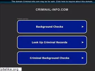 criminal-info.com