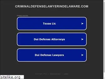 criminaldefenselawyerindelaware.com
