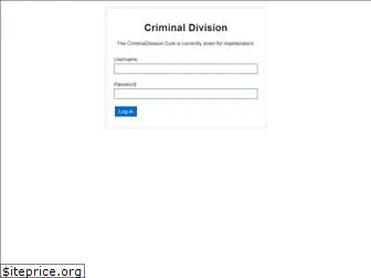 criminaldivision.com