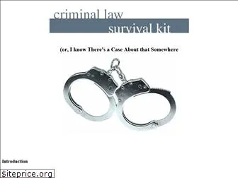 criminallawsurvivalkit.com.au