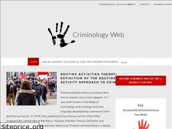 criminologyweb.com