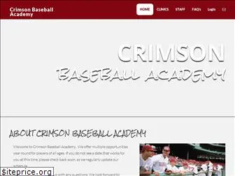 crimsonbaseballacademy.com