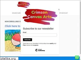 crimsoncanvasarts.com