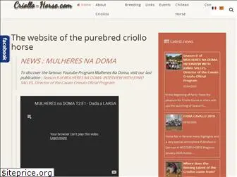criollo-horse.com