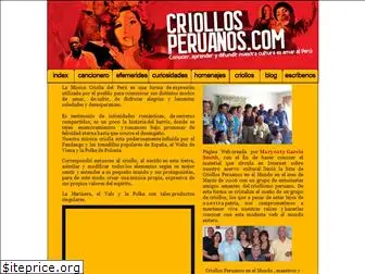 criollosperuanos.com