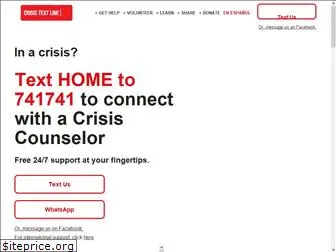 crisistextline.org