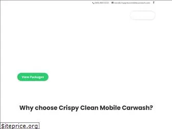 crispycleanmobilecarwash.com