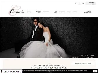 cristinasbridal.com