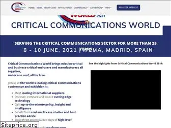 critical-communications-world.com