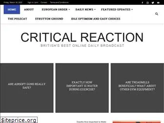critical-reaction.co.uk