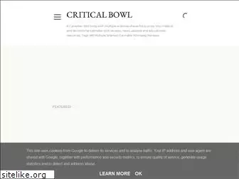 criticalbowl.blogspot.com