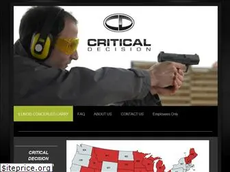 criticaldecision.net