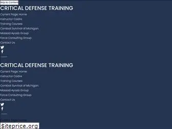 criticaldefensetraining.us