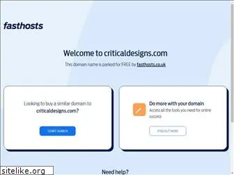 criticaldesigns.com