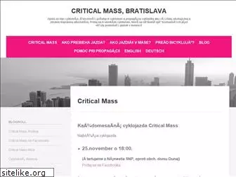 criticalmass.sk