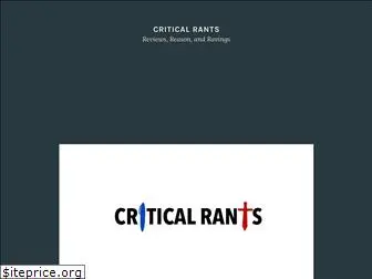 criticalrants.com