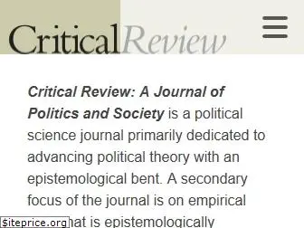 criticalreview.com