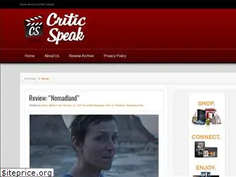 criticspeak.com