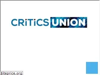 criticsunion.com