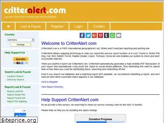 critteralert.com