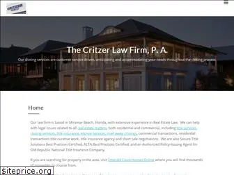 critzerlaw.com