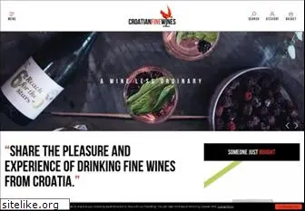 croatianfinewines.com