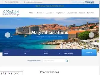 croatianvillaholidays.com