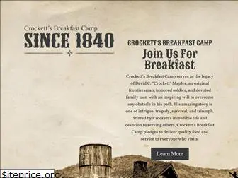 crockettsbreakfastcamp.com