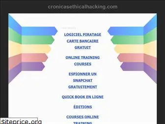 cronicasethicalhacking.com