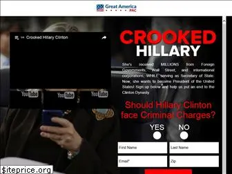 crookedhillary.com
