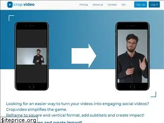 crop.video