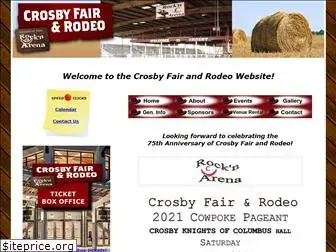 crosbyrodeo.com