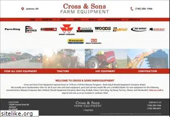 crossandsonsequip.com