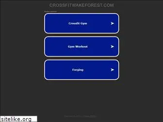 crossfitwakeforest.com