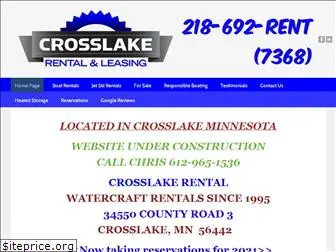 crosslakerental.com