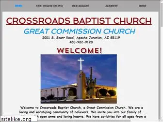crossroadsbaptistaz.com