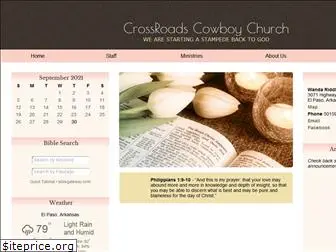 crossroadscowboychurchar.com