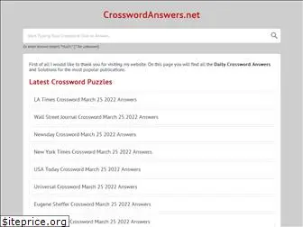 crosswordanswers.net