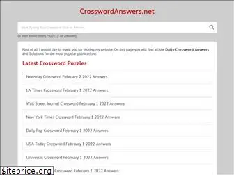 crosswordanswers.org